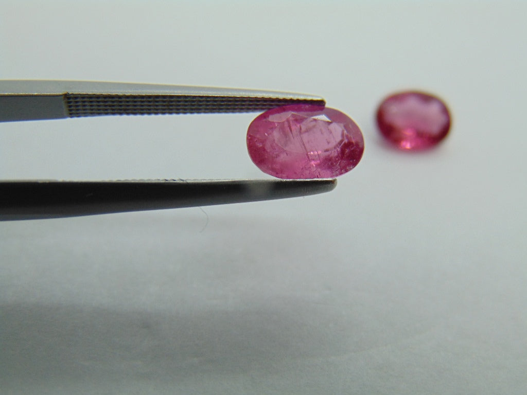 2.67ct Tourmaline 8x6mm 7x6mm