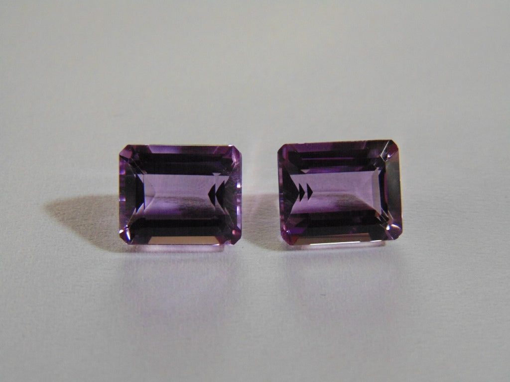 8.60ct Amethyst (Pair)