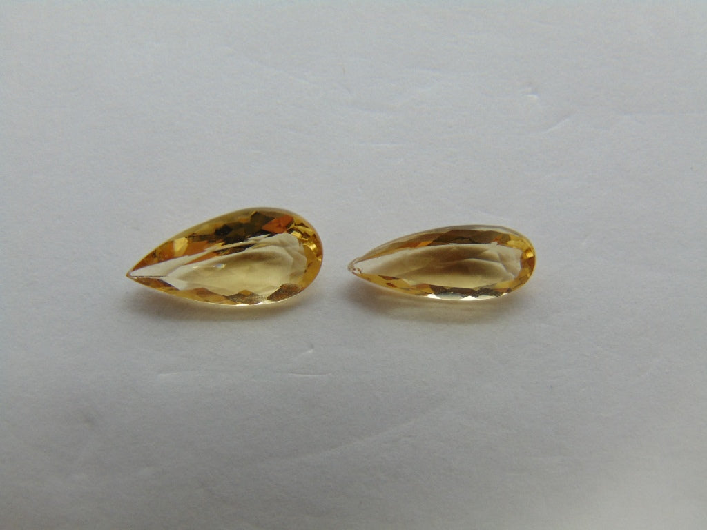 2,35ct Beryl 11x6mm 11x5mm