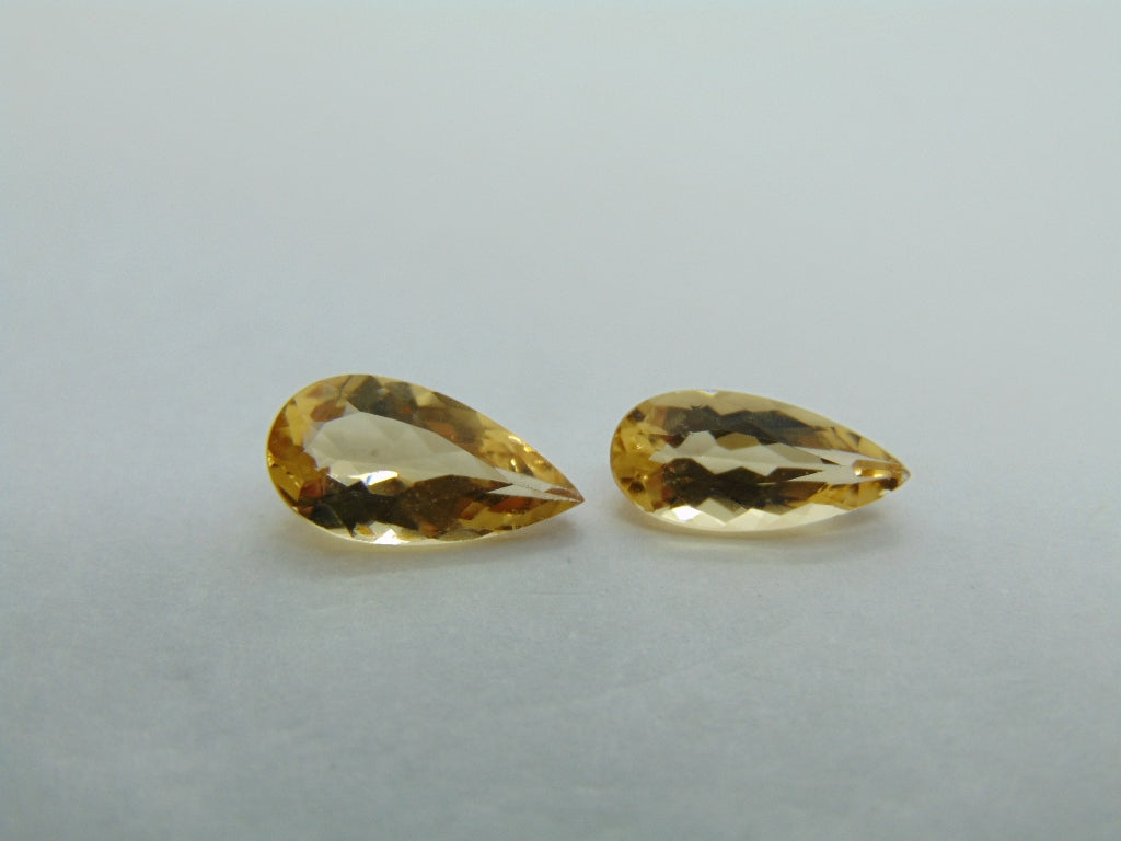 2,35ct Beryl 11x6mm 11x5mm