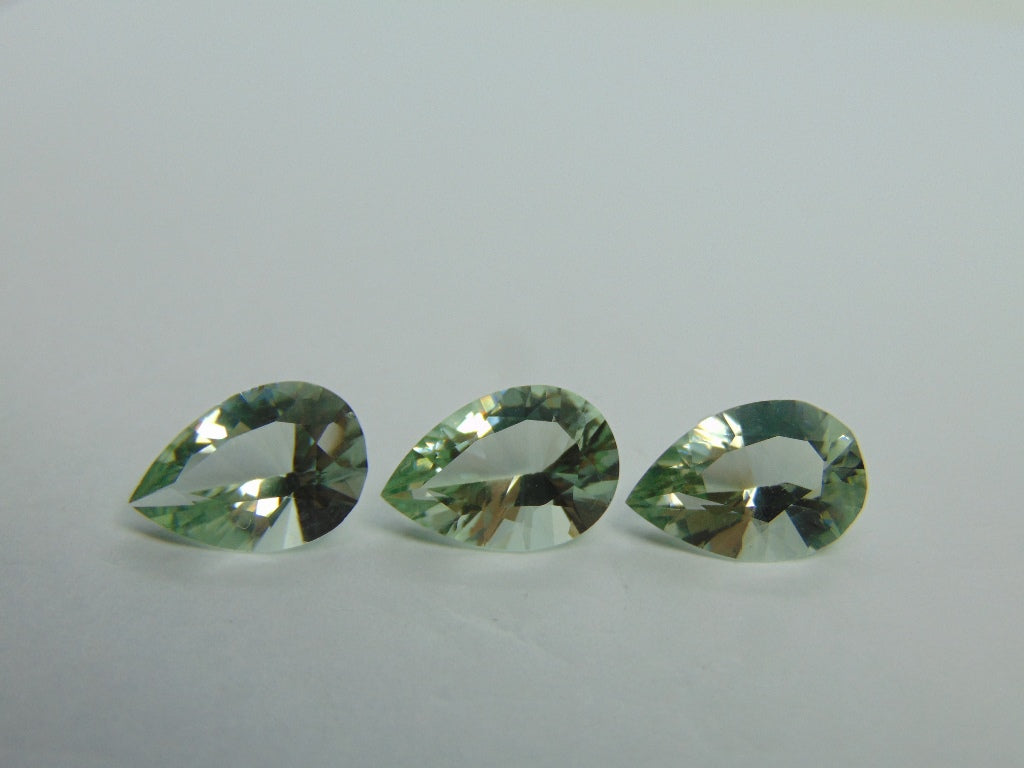 13,20ct Prasiolite calibrado 15x10mm