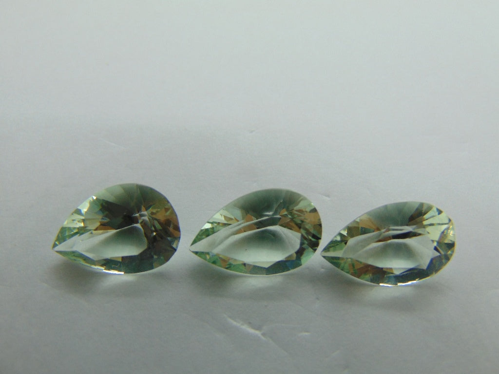 13,20ct Prasiolite calibrado 15x10mm