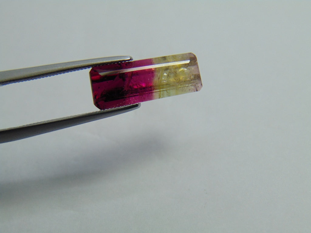 3.75ct Tourmaline Bicolor 15x9mm