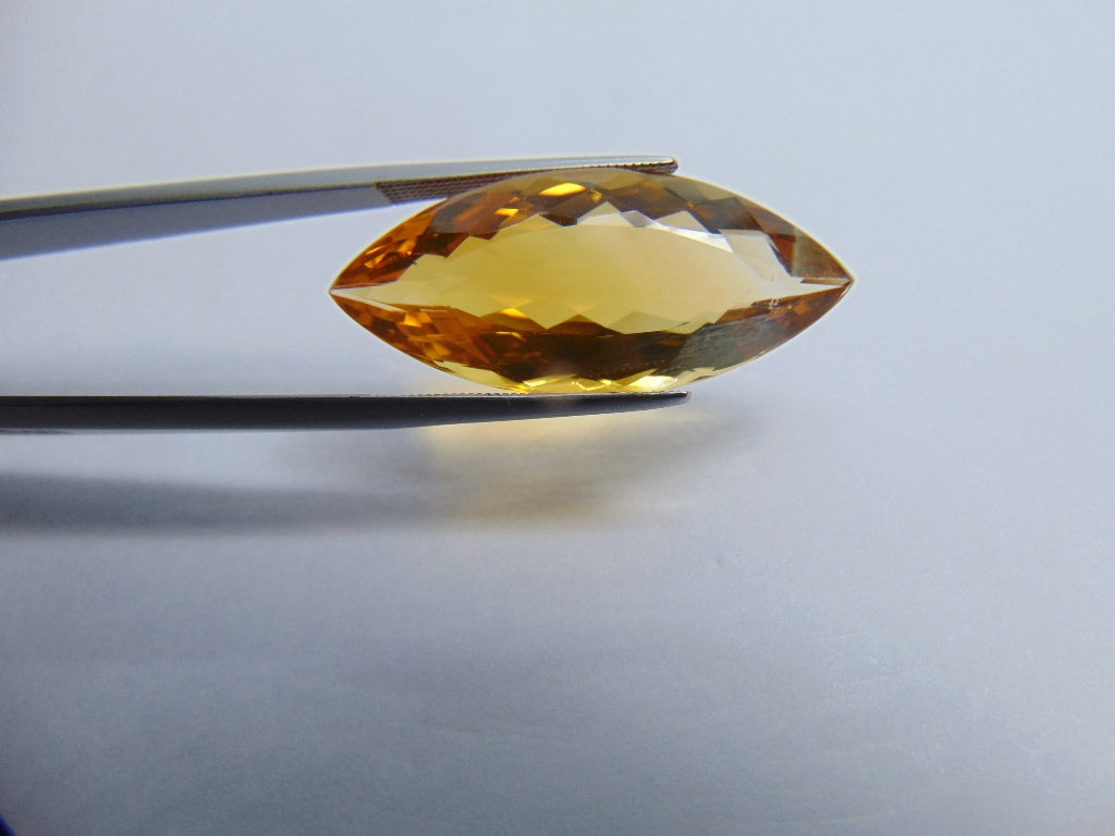 20,95ct Citrino 32x13mm