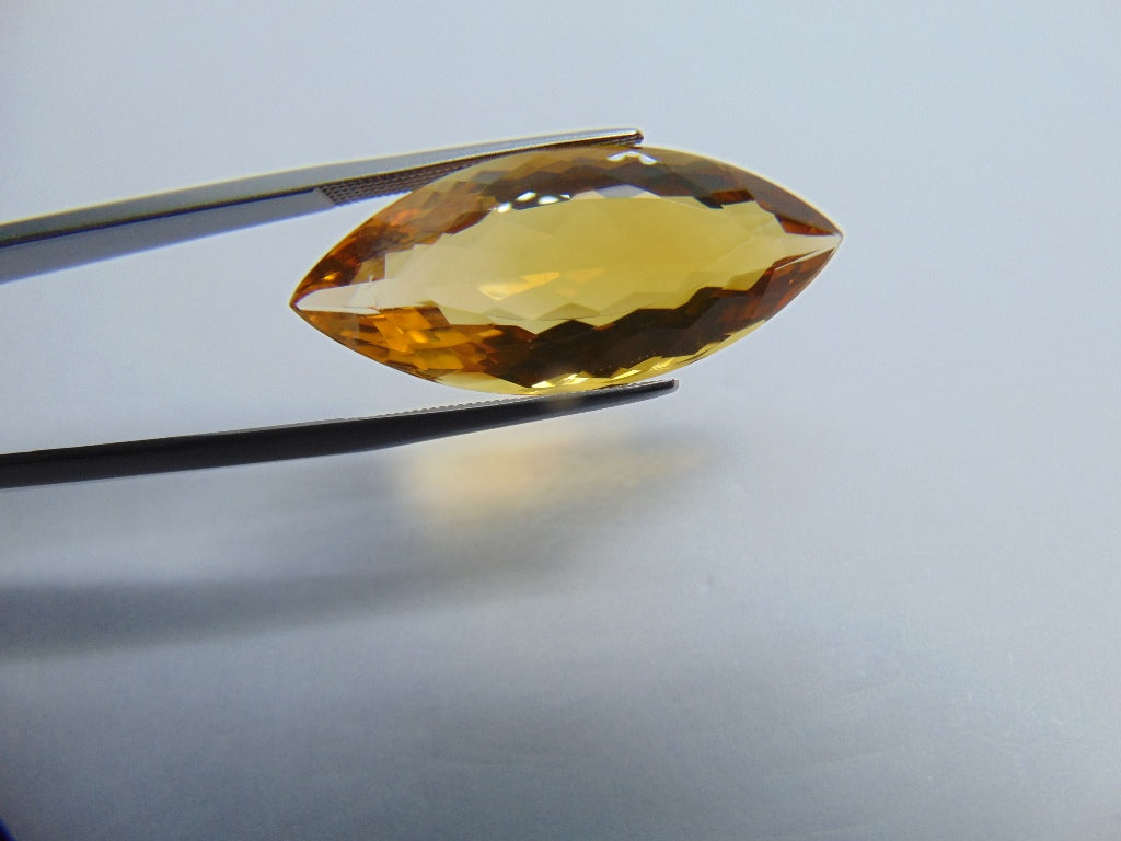 20.95ct Citrine 32x13mm