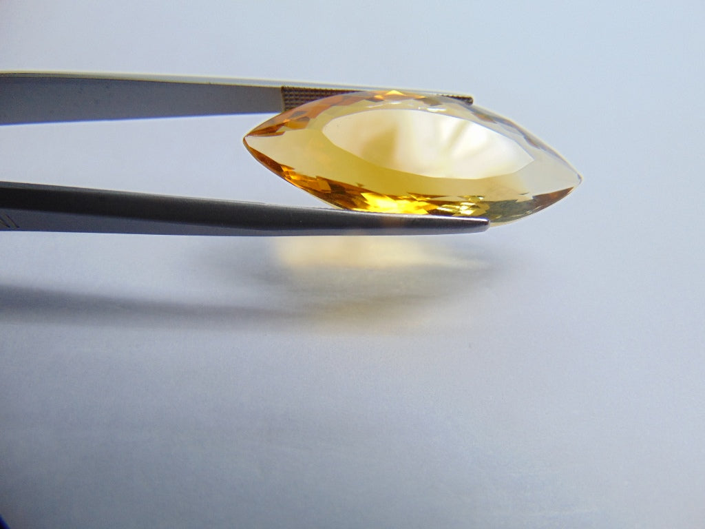 20.95ct Citrine 32x13mm