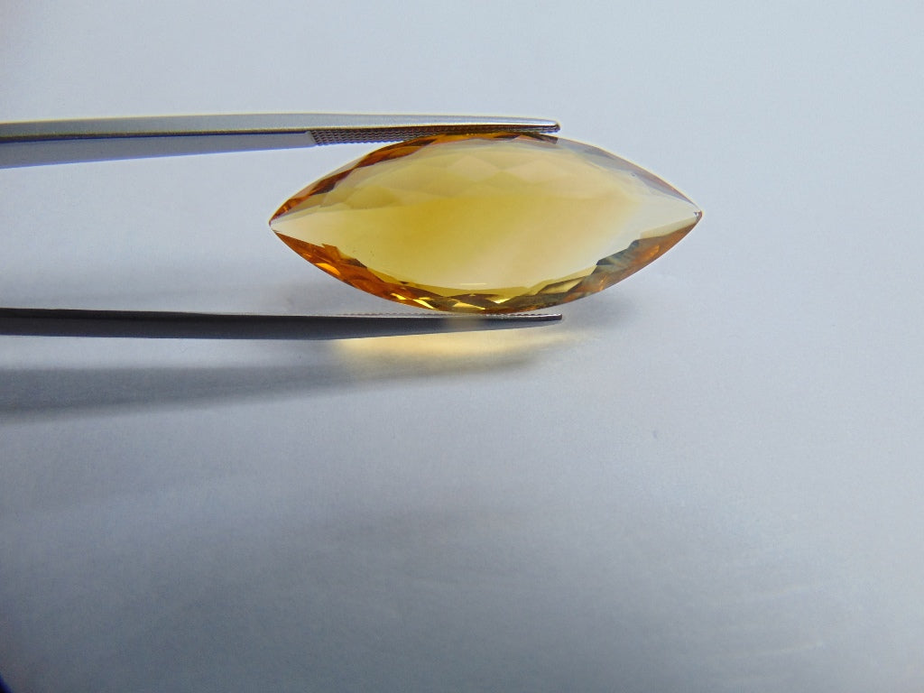 20.95ct Citrine 32x13mm